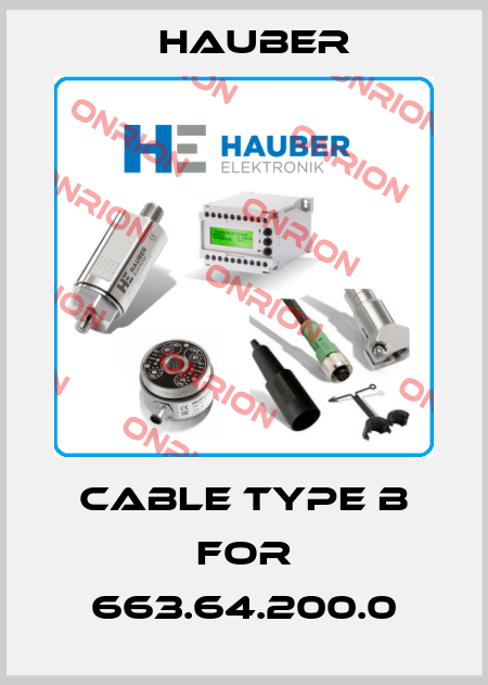 cable type B for 663.64.200.0 HAUBER