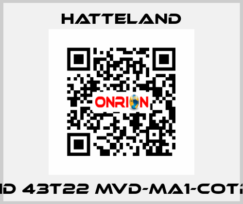 HD 43T22 MVD-MA1-COTP HATTELAND