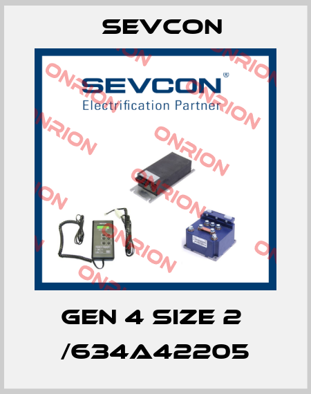 Gen 4 Size 2  /634A42205 Sevcon