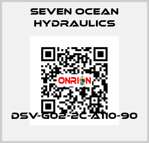 DSV-G02-2C-A110-90 Seven Ocean Hydraulics