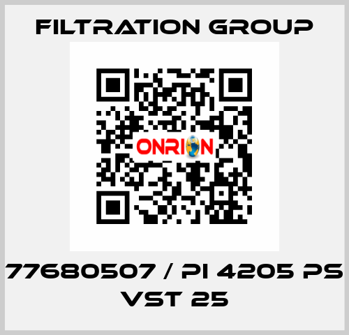 77680507 / PI 4205 PS VST 25 Filtration Group