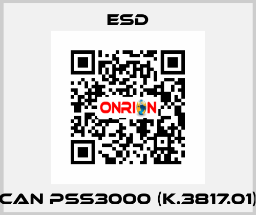 CAN PSS3000 (K.3817.01) ESD