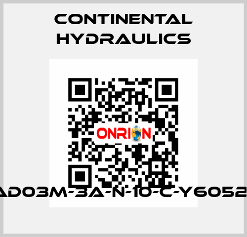 VAD03M-3A-N-10-C-Y6052-3 Continental Hydraulics