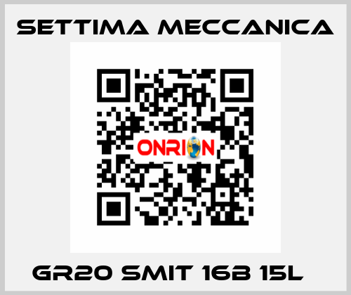 GR20 SMIT 16B 15L   Settima Meccanica