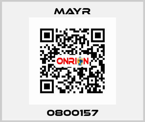 0800157 Mayr