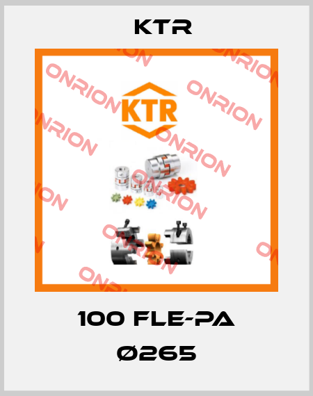 100 FLE-PA Ø265 KTR