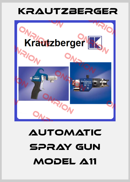 Automatic spray gun Model A11 Krautzberger