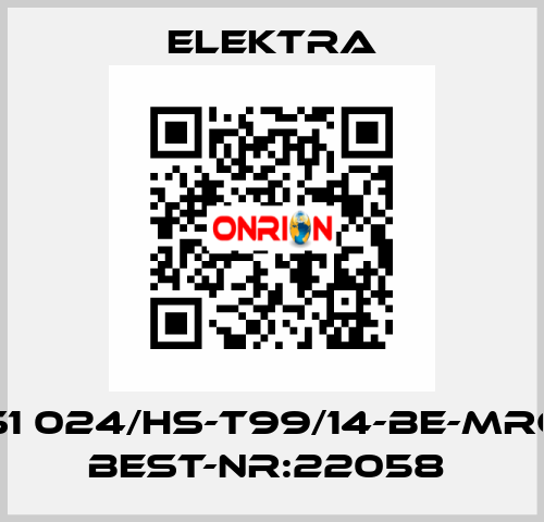 S1 024/HS-T99/14-BE-MRG  Best-Nr:22058  ELEKTRA