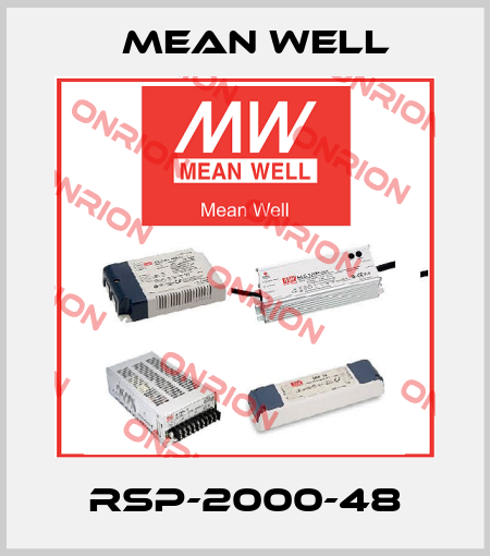 RSP-2000-48 Mean Well