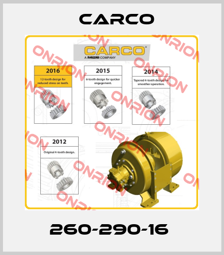 260-290-16  Carco