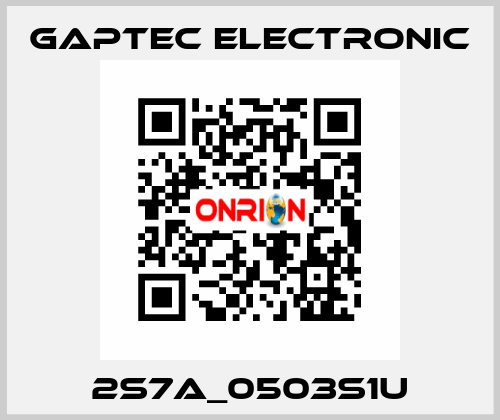 2S7A_0503S1U Gaptec Electronic