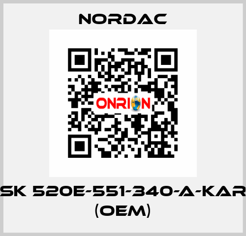 SK 520E-551-340-A-KAR (OEM) NORDAC