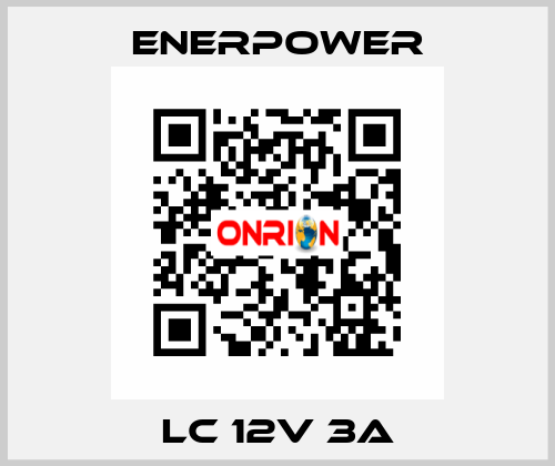 LC 12V 3A Enerpower