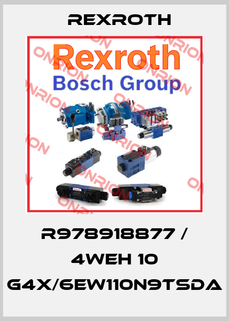 R978918877 / 4WEH 10 G4X/6EW110N9TSDA Rexroth