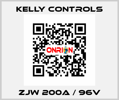 ZJW 200A / 96V Kelly Controls