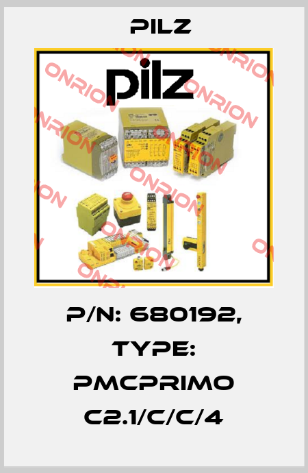 p/n: 680192, Type: PMCprimo C2.1/C/C/4 Pilz