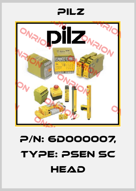 p/n: 6D000007, Type: PSEN sc head Pilz