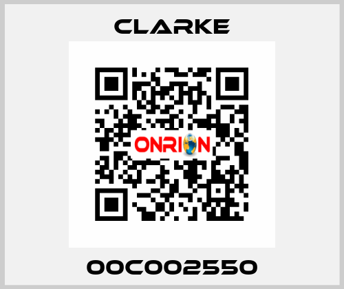 00C002550 Clarke