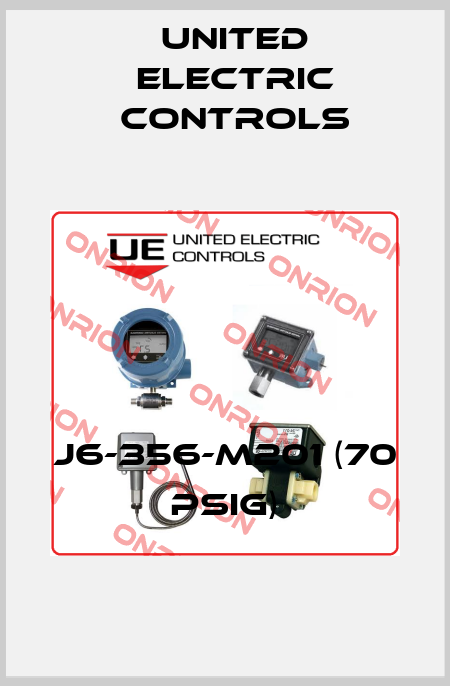 J6-356-M201 (70 psig) United Electric Controls