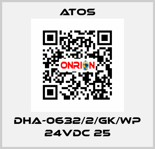 DHA-0632/2/GK/WP 24VDC 25 Atos