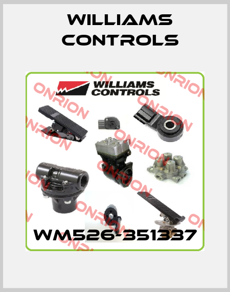 WM526-351337 Williams Controls