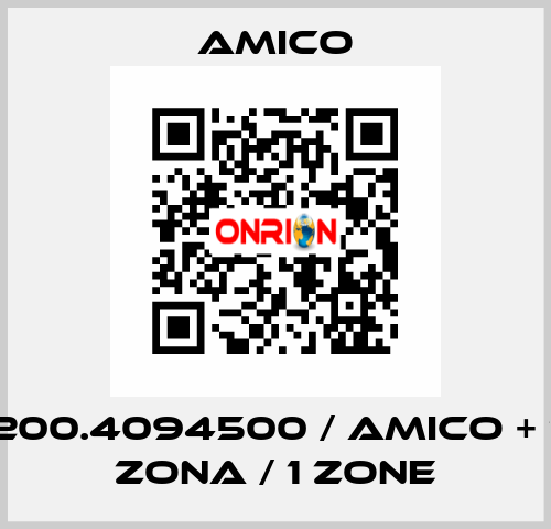 200.4094500 / AMICO + 1 ZONA / 1 ZONE AMICO