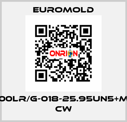 (M400LR/G-018-25.95UN5+MWS) CW EUROMOLD