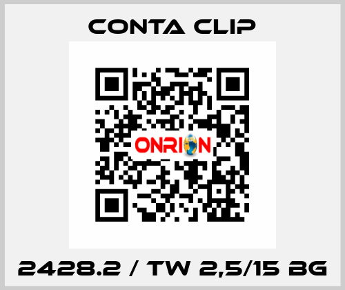 2428.2 / TW 2,5/15 BG Conta Clip