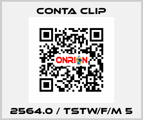 2564.0 / TSTW/F/M 5 Conta Clip