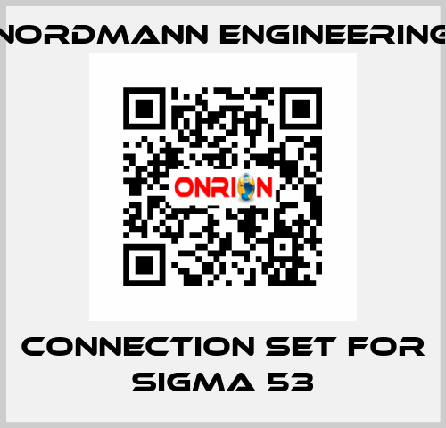 Connection set for SIGMA 53 NORDMANN ENGINEERING