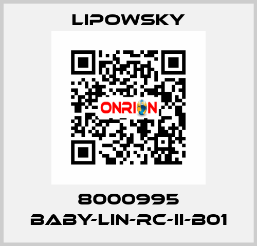 8000995 Baby-LIN-RC-II-B01 Lipowsky