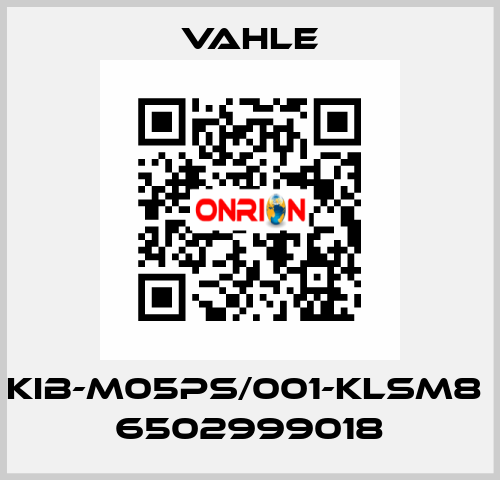 KIB-M05PS/001-KLSM8  6502999018 Vahle