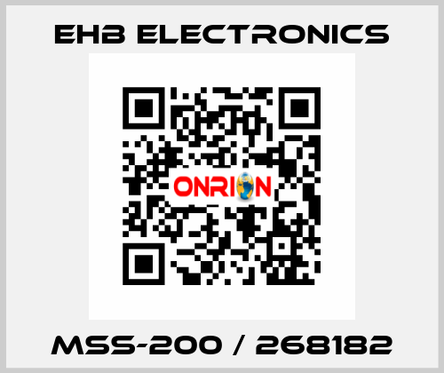 MSS-200 / 268182 ehb electronics