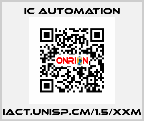 IACT.UNISP.CM/1.5/xxm ic automation