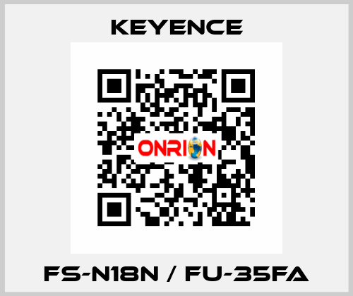 FS-N18N / FU-35FA Keyence