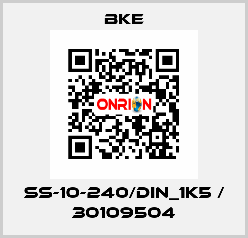 SS-10-240/DIN_1k5 / 30109504 bke