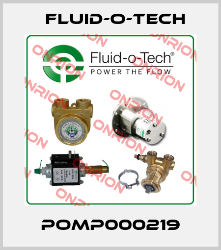 POMP000219 Fluid-O-Tech