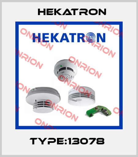 TYPE:13078  Hekatron