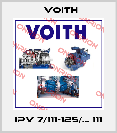 IPV 7/111-125/... 111 Voith