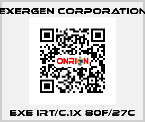 EXE IRT/C.1X 80F/27C Exergen Corporation