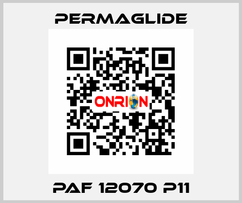 PAF 12070 P11 Permaglide