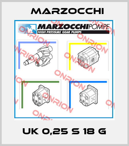 UK 0,25 S 18 G Marzocchi