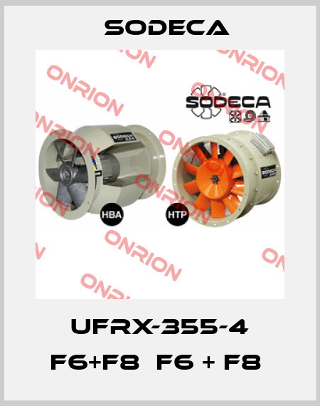 UFRX-355-4 F6+F8  F6 + F8  Sodeca