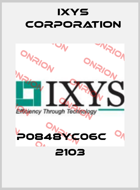 P0848YC06C      2103 Ixys Corporation
