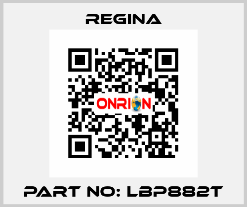 part no: LBP882T Regina