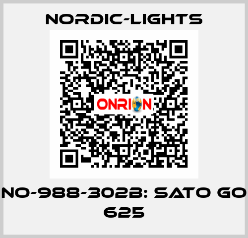NO-988-302B: SATO GO 625 nordic-lights