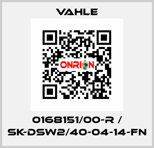 0168151/00-R / SK-DSW2/40-04-14-FN Vahle