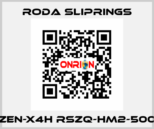 ZEN-X4H RSZQ-HM2-500 Roda Sliprings