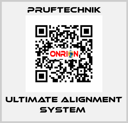 ULTIMATE ALIGNMENT SYSTEM  Pruftechnik