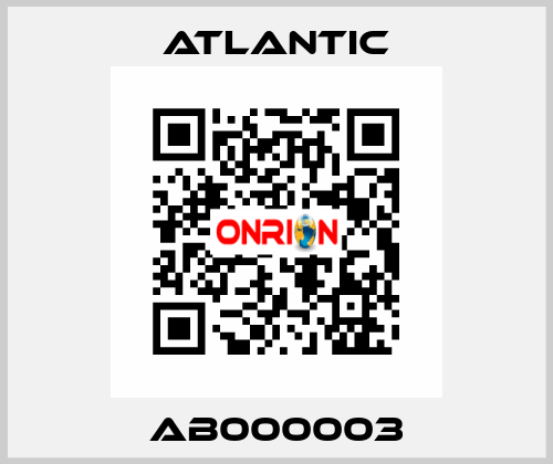 AB000003 Atlantic